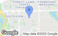 Map of Mission, AB